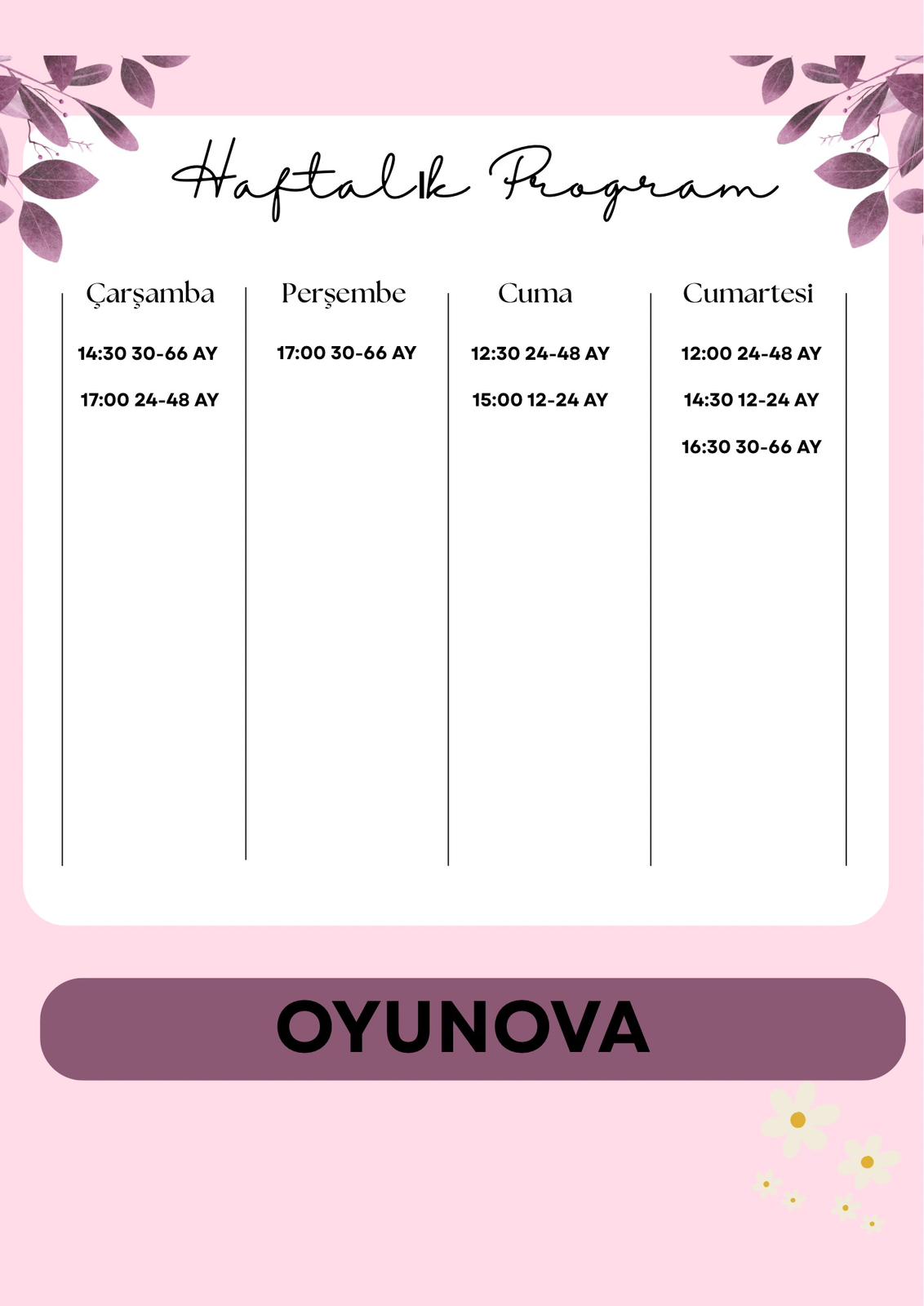 Oyun Atölyesi (1 Yaş-2 Yaş)